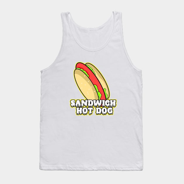 Hod dog sandwich Tank Top by Cahya. Id